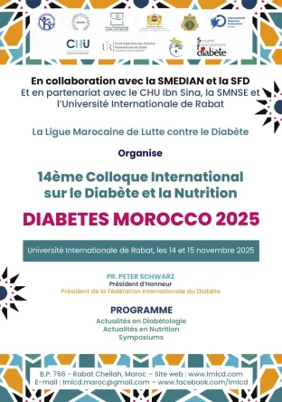 14ème Colloque International sur le Diabète et la Nutrition